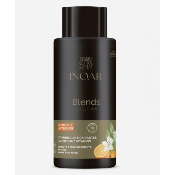 INOAR Blends Shampoo – šampūnas su vitaminu C 800 ml
