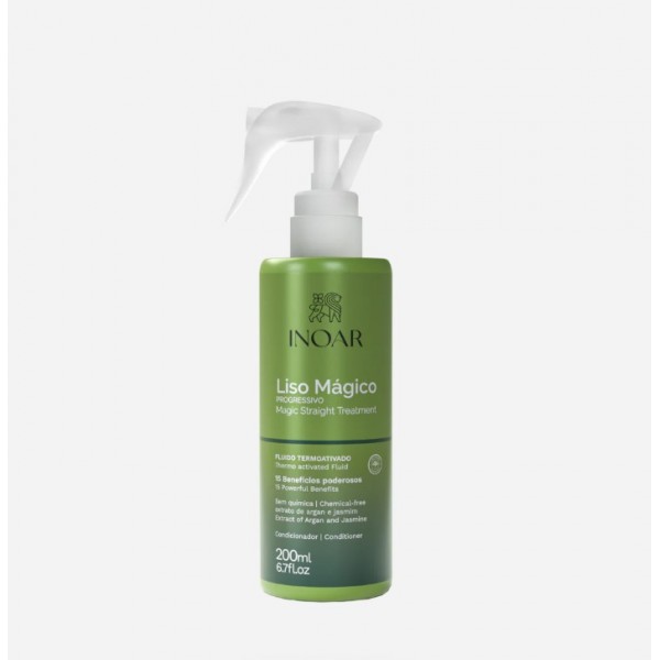 INOAR Liso Magico Progressivo - purškiamas fluidas 200ml