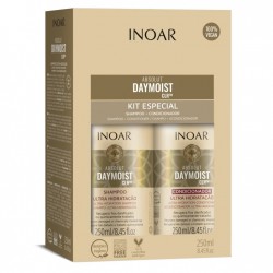 INOAR Daymoist Duo Kit - Rinkinys chemiškai pažeistiems plaukams 2x250ml