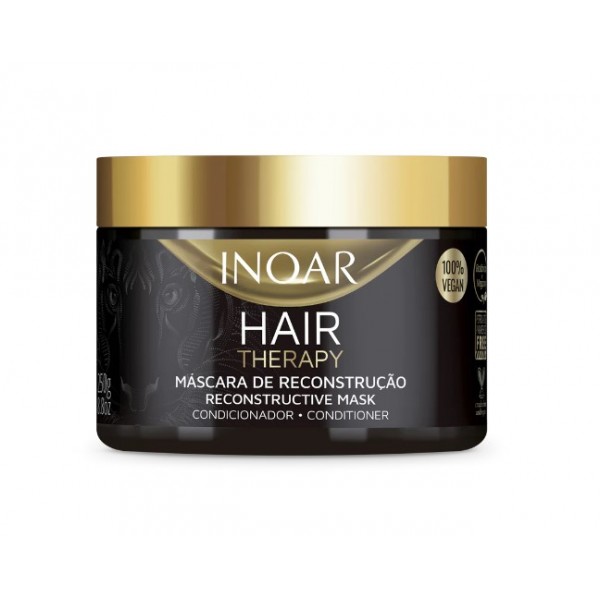 INOAR Hair Therapy Mask - plaukus puoselėjanti plaukų kaukė 250 g