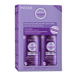 INOAR Speed Blond Duo Kit- Rinkinys šviesiems plaukams:šampūnas ir kondicionierius 2x250ml