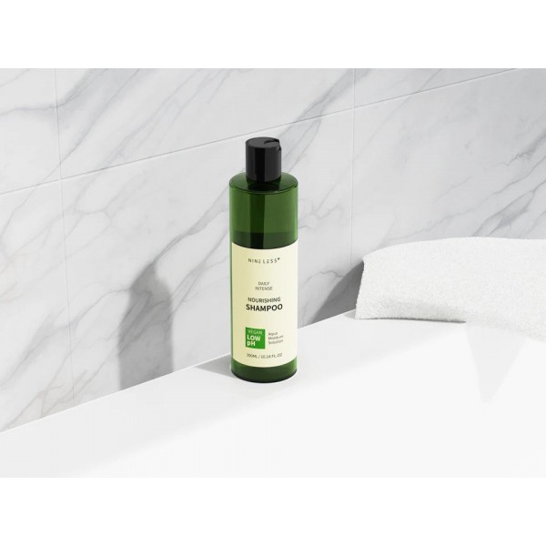 NINE LESS [Daily Intense] Nourishing Shampoo - plaukus puoselėjantis šampūnas 300 ml