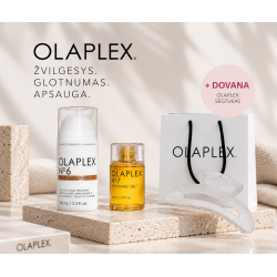 Olaplex No.6 glotninantis kremas, Olaplex No.7 aliejukas + DOVANA Olaplex segtukas