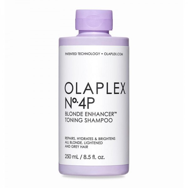 Olaplex No. 4P Blonde Enhancer Toning Shampoo -  Tonuojantis ir plaukus stiprinantis šampūnas 250ml