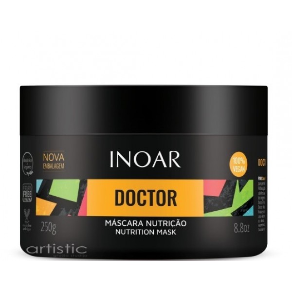 INOAR Doctor Mask Nutrition - Intensyviai maitinanti  kaukė, 250g.