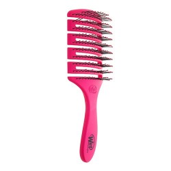The Wet Brush Flex Dry Paddle -  lankstus stačiakampis plaukų šepetys, rožinis